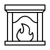 Amenity-Indoor Fireplace-Icon